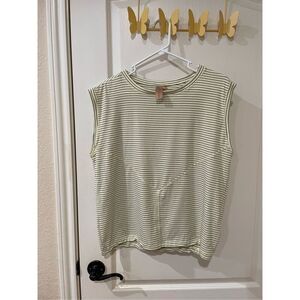 INDYEVA GOMA LT SLEEVELESS TOP size medium